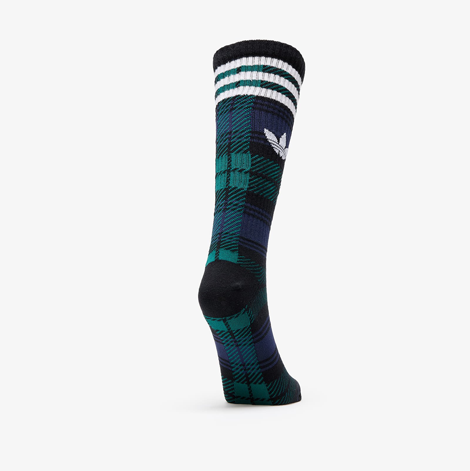 Socks adidas Tartan Crew Sock 2 pack Night Indigo White Footshop