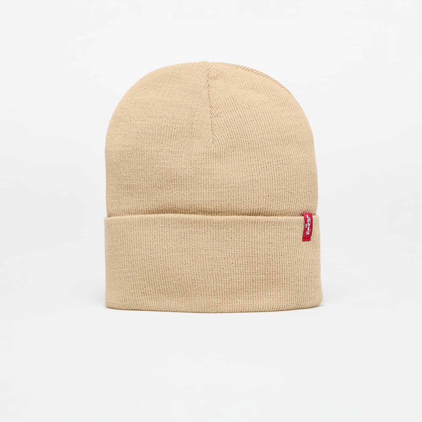 Čiapky Levi's® Slouchy Red Tab Beanie Beige