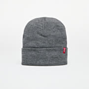 Levi's® Slouchy Red Tab Beanie Grey