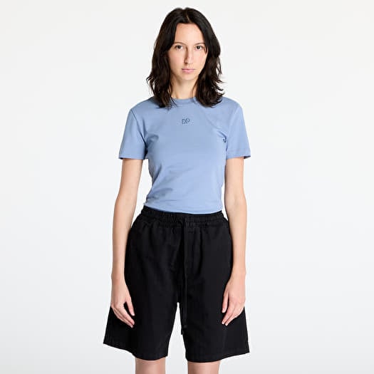 Daily Paper Unit Emb Fitted T-Shirt Country Blue
