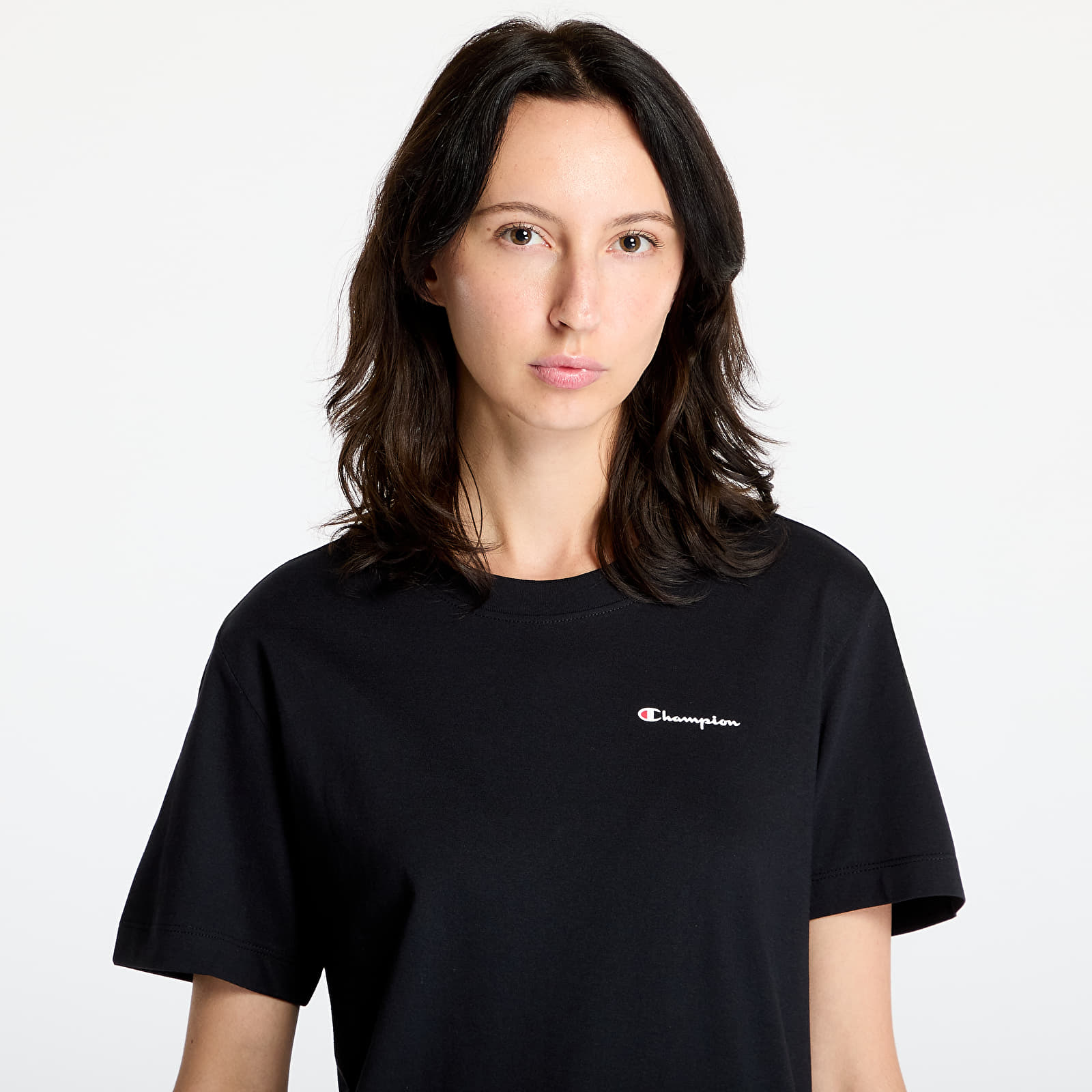 Naisten T-paidat Champion SS Tee Black