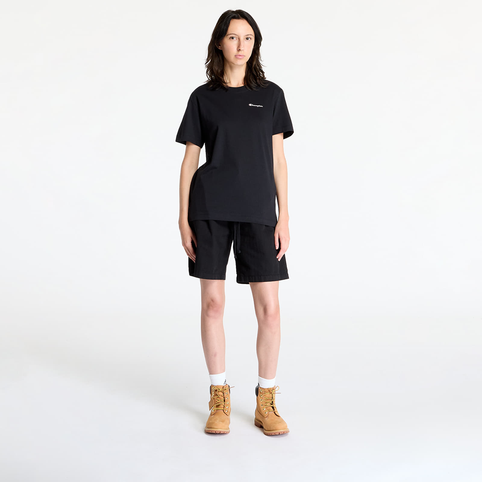 Naisten T-paidat Champion SS Tee Black