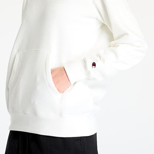 White champion hoodie small on sale
