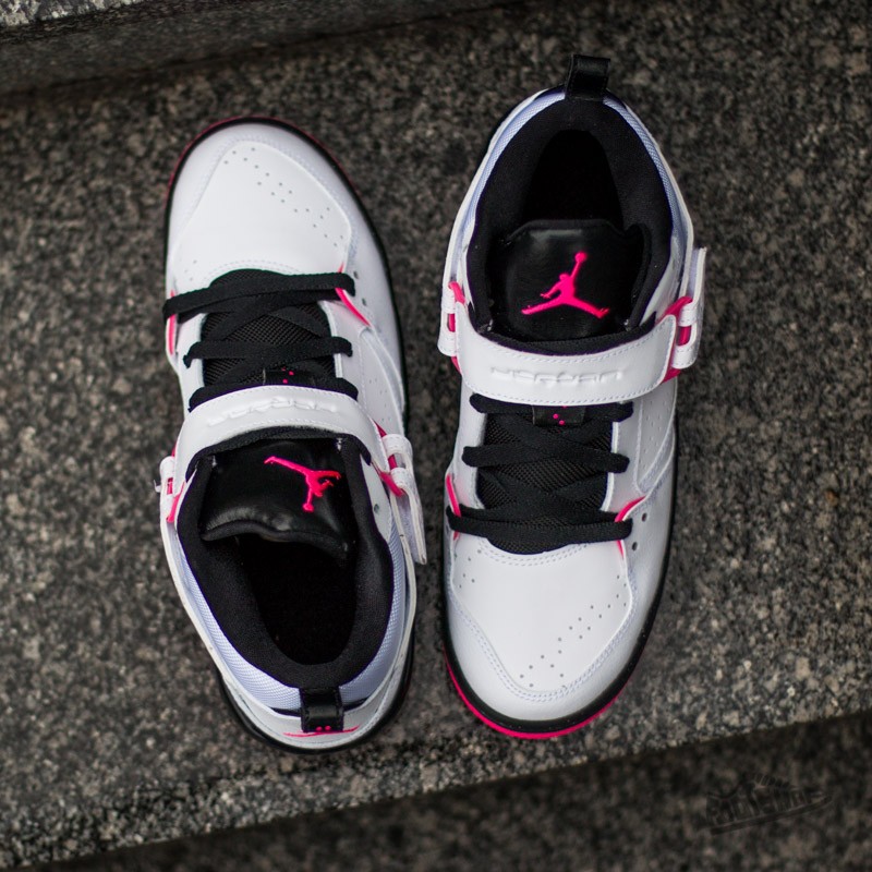 Women's shoes Jordan Flight 45 (GG) White/ Hyper Pink-Black
