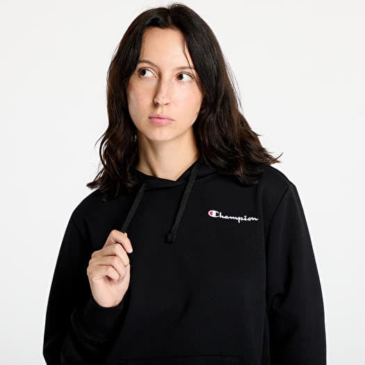 Hoodies voor dames Champion Hooded Sweatshirt Black Footshop
