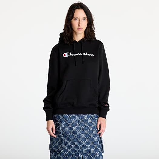 Champion Hooded Sweatshirt Black
