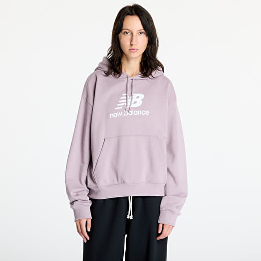 New Balance Sport Essentials French Terry Logo Hoodie Ice Wine