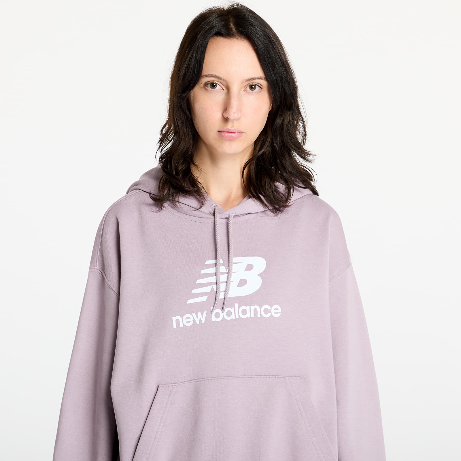 Sudaderas New Balance Sport Essentials French Terry Logo Hoodie Ice Wine