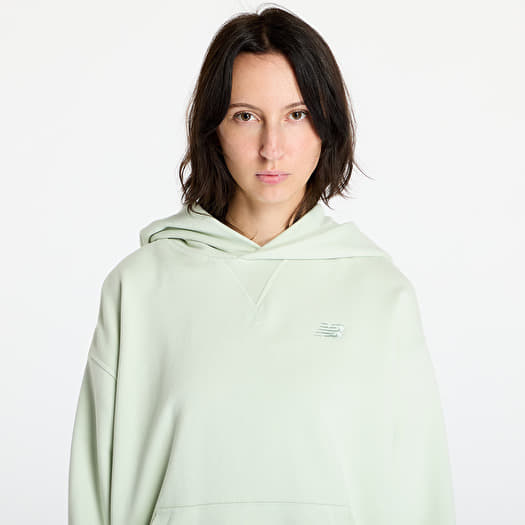 Hoodies and sweatshirts New Balance Athletics French Terry Hoodie Natural Mint Footshop
