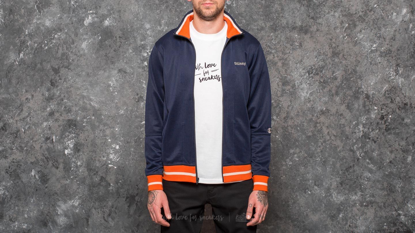 Stussy poly track jacket top