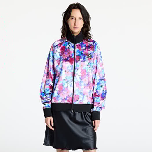 Adidas pink floral jacket shop