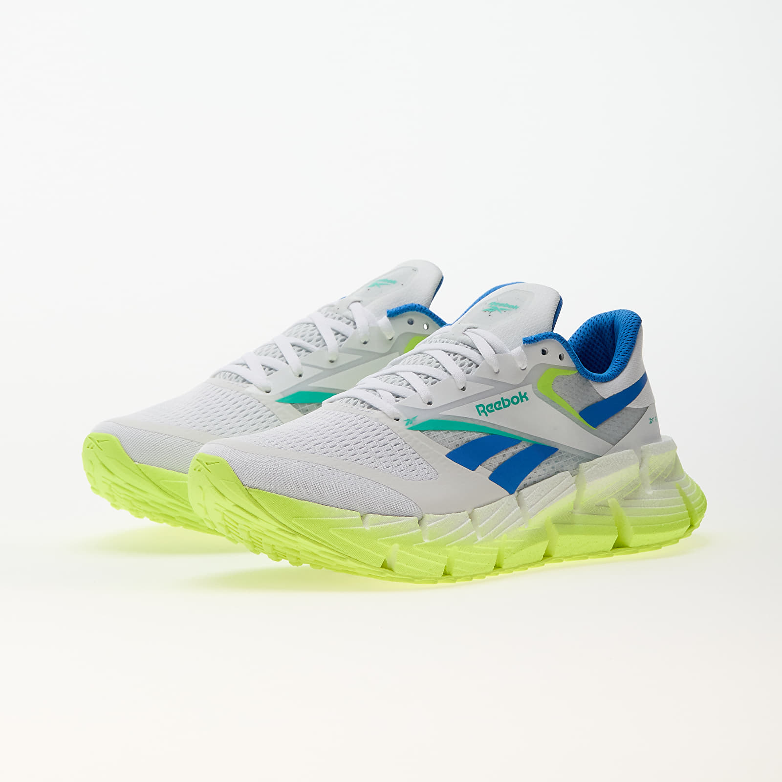 Pánské tenisky a boty Reebok Floatzig 1 Footwear White/ Digital Lime/ Kinetic Blue