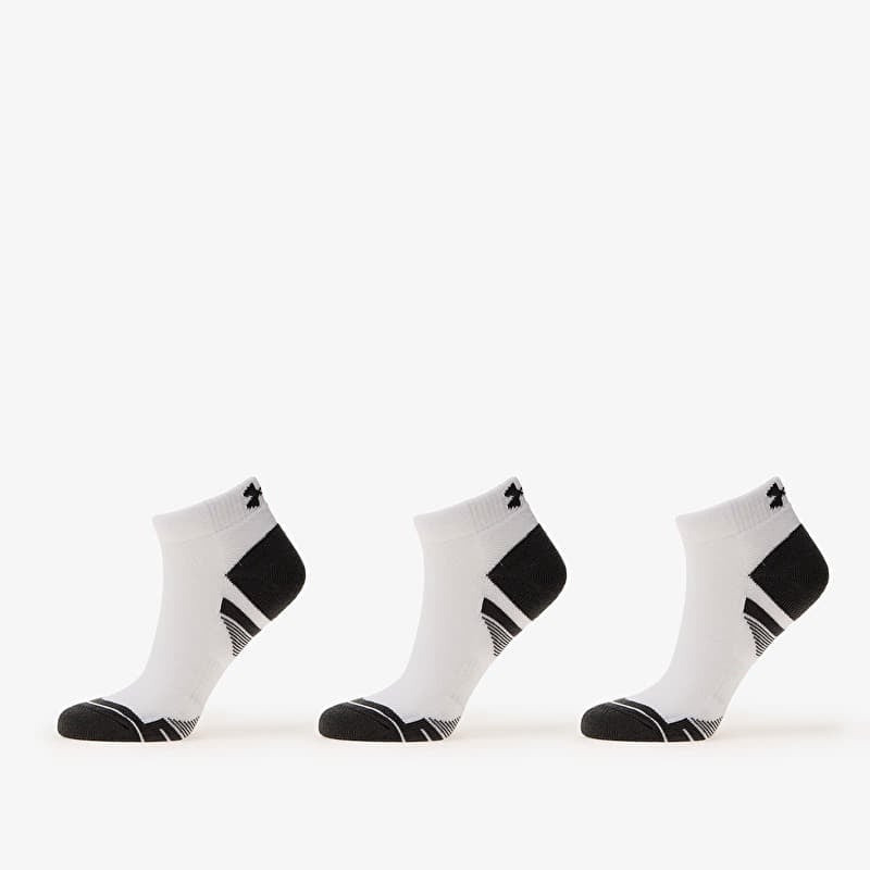 Chaussettes Under Armour Performance Tech 3-Pack Low White