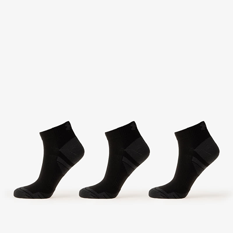 Meias Under Armour Performance Tech 3-Pack Low Black