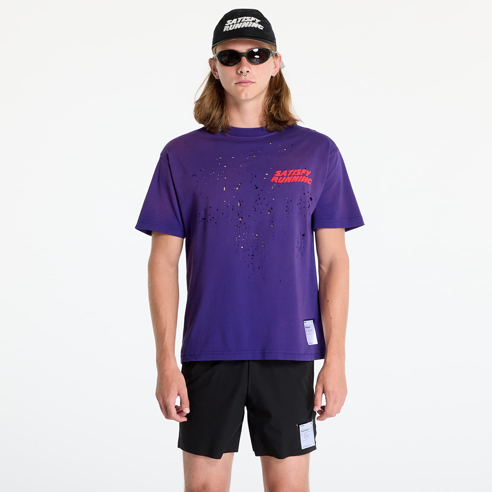 T-shirts Satisfy MothTech T-Shirt UNISEX Sun Bleached Acid Purple