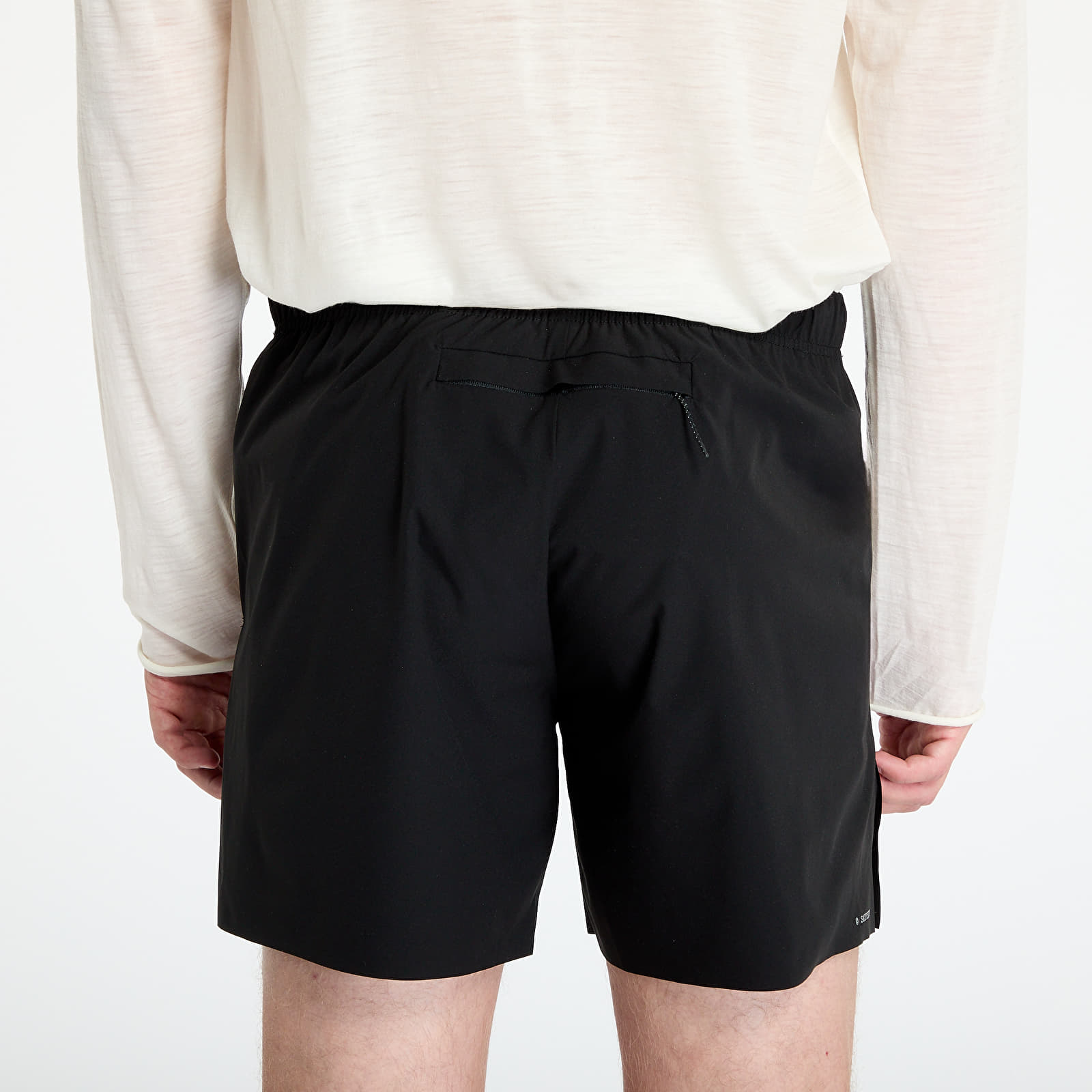 Shortsit Satisfy PeaceShell 5 Unlined Shorts UNISEX Black
