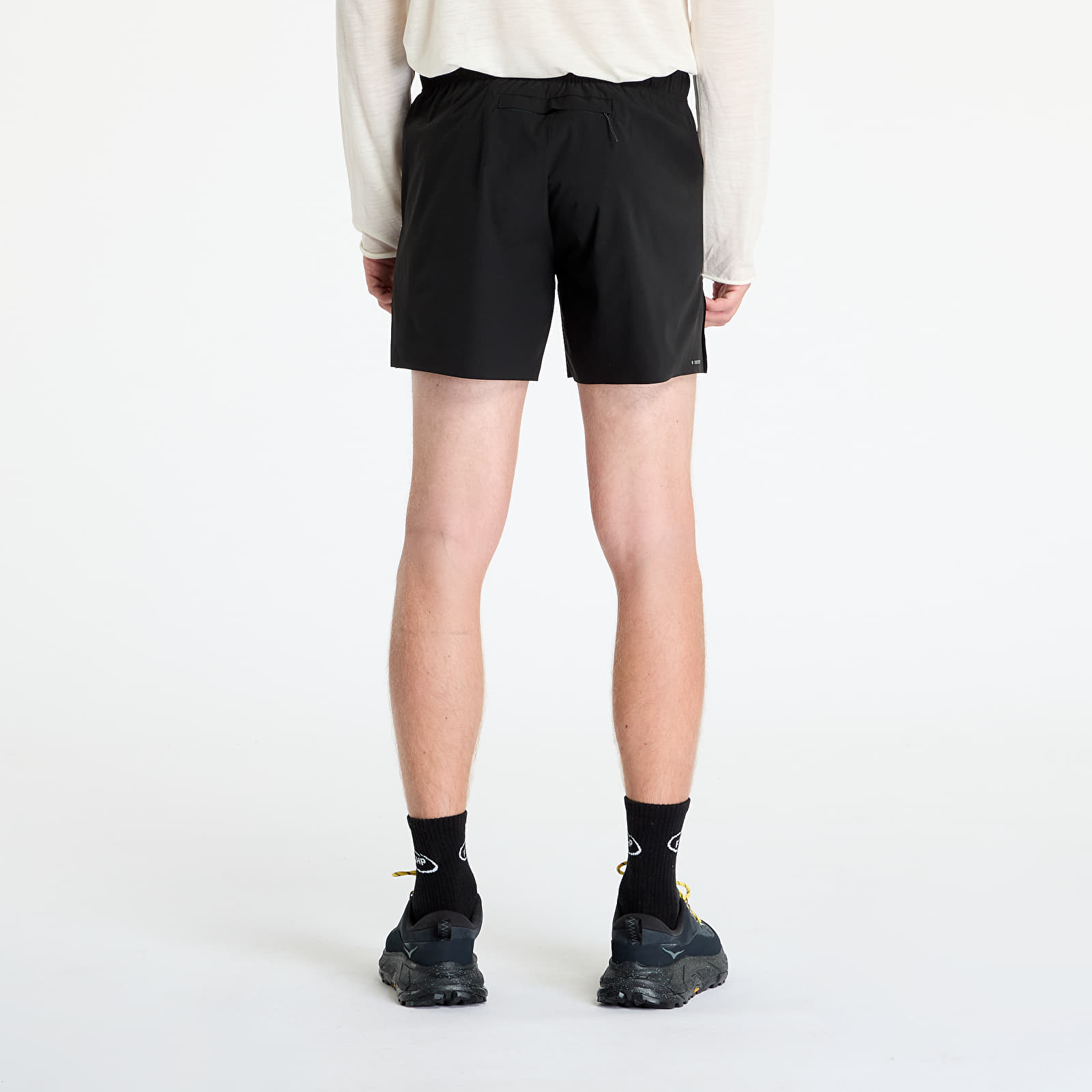Shortsit Satisfy PeaceShell 5 Unlined Shorts UNISEX Black