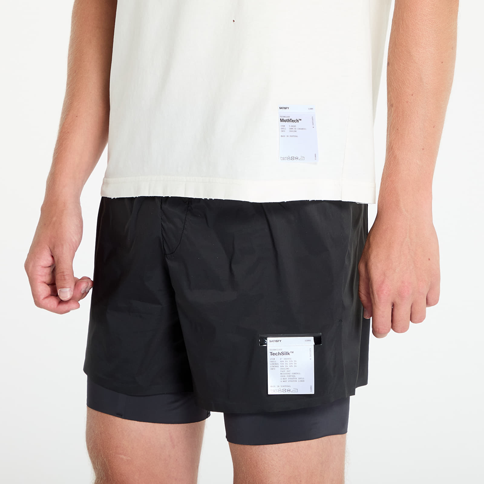 Тениски Satisfy MothTech™ T-Shirt UNISEX Off-White