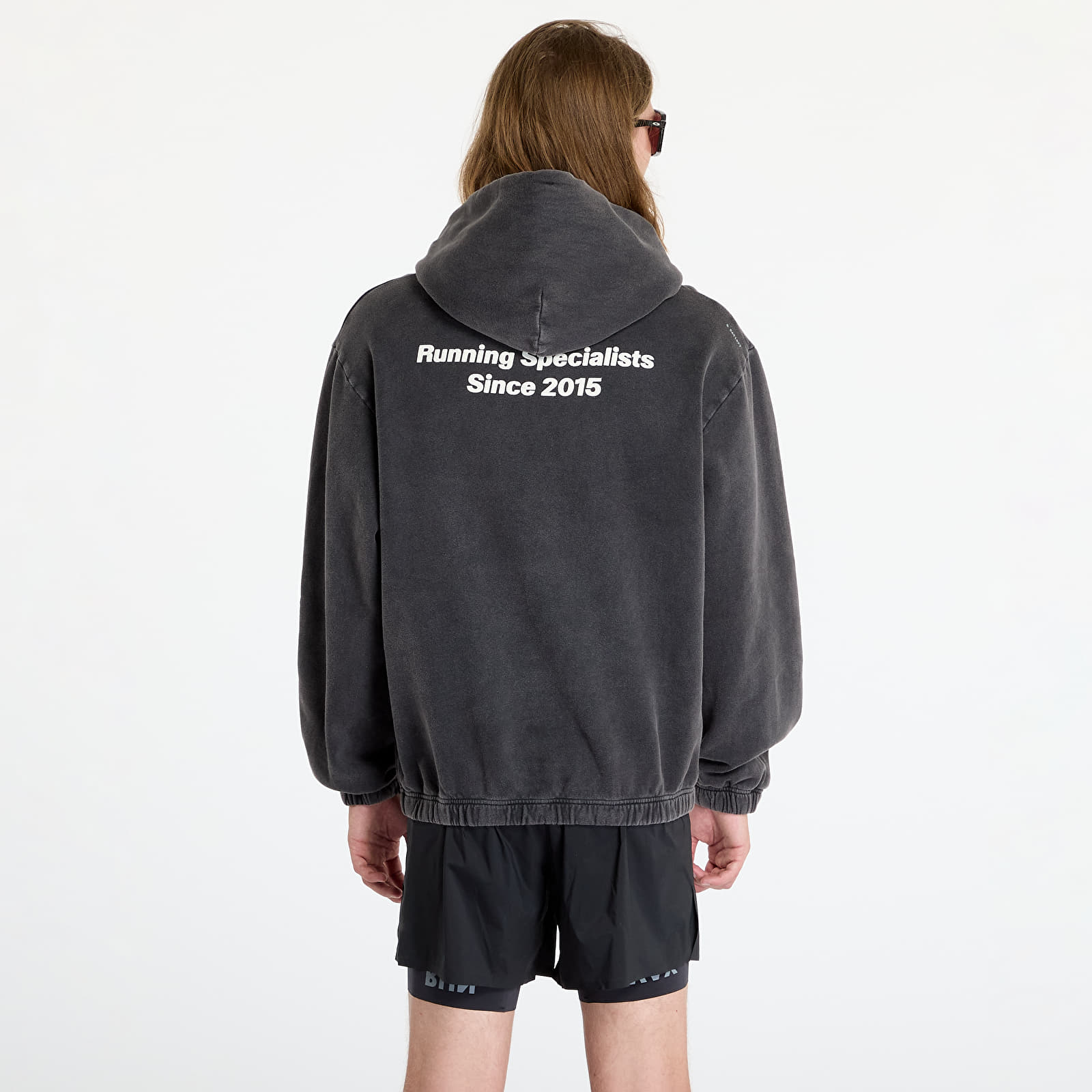 Men's hoodies Satisfy SoftCell Hoodie UNISEX Aged Black