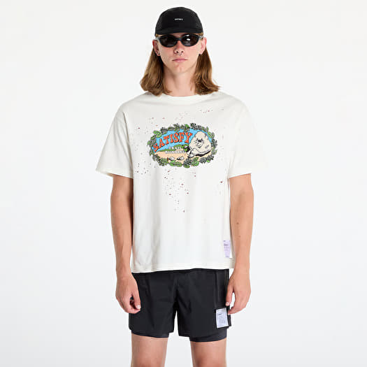 Satisfy MothTech T-Shirt UNISEX Off-White | Footshop