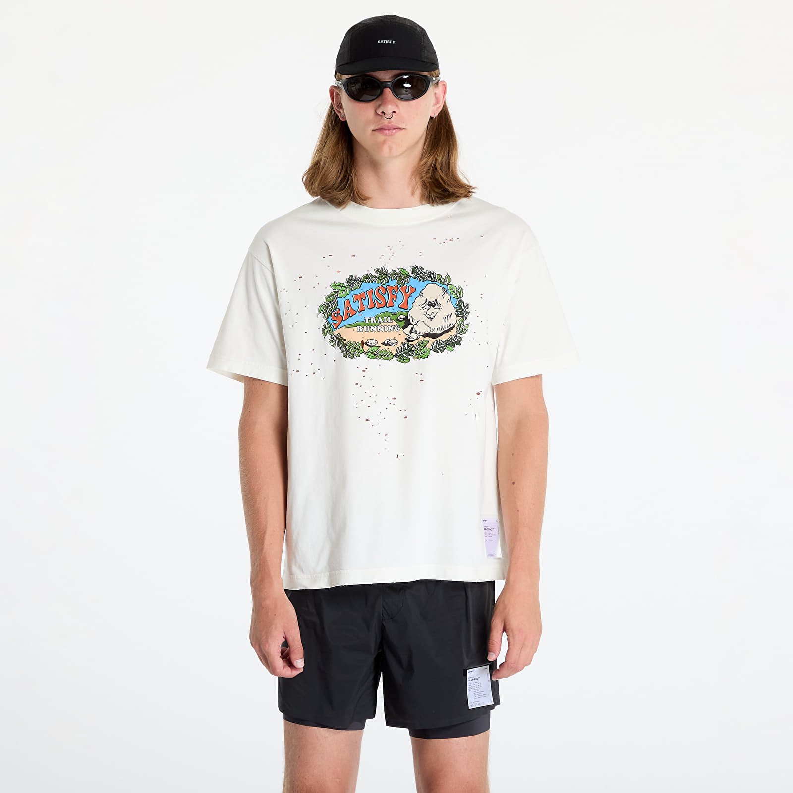 T-shirts för män Satisfy MothTech T-Shirt UNISEX Off-White