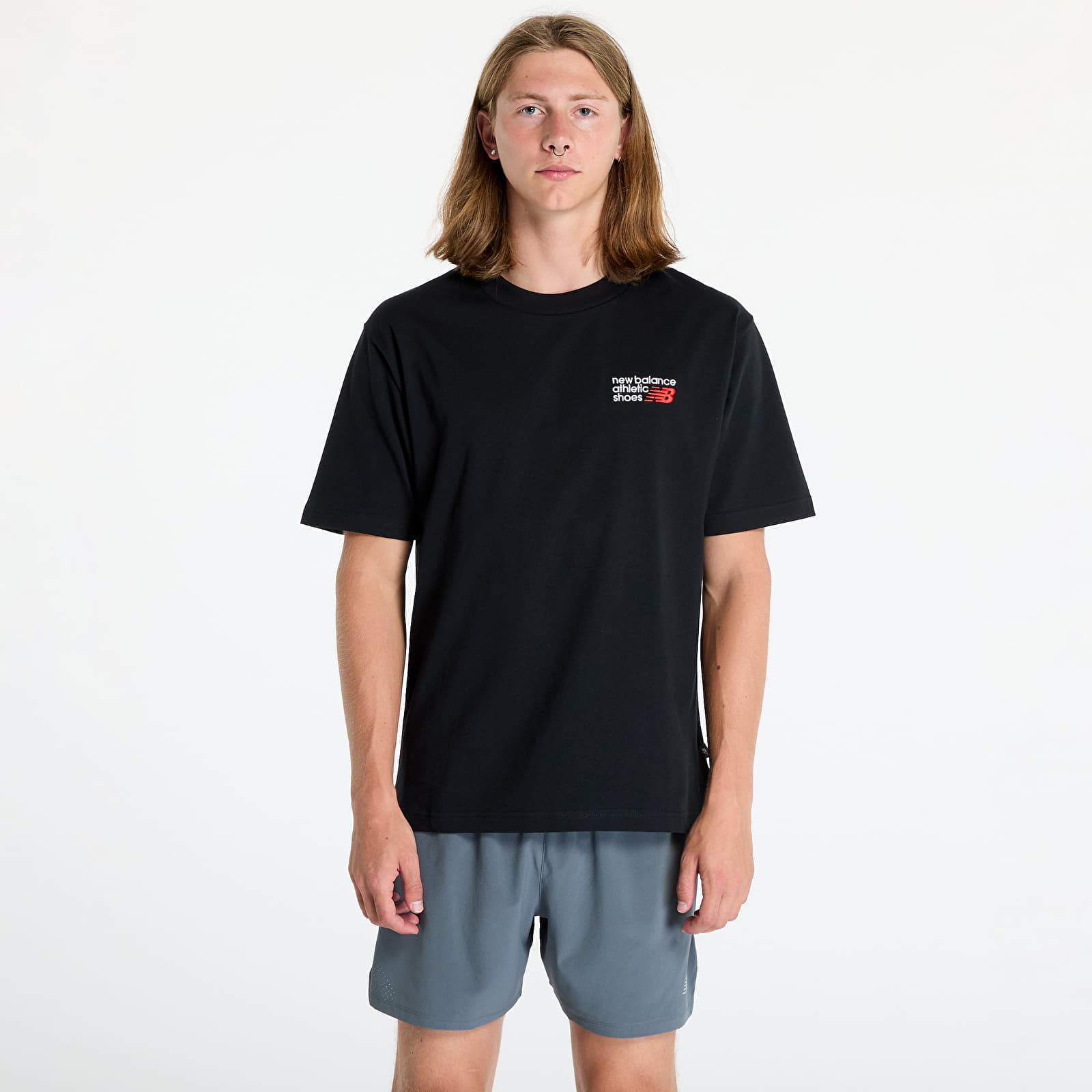 T-Shirts New Balance Athletics Premium Logo T-Shirt Black