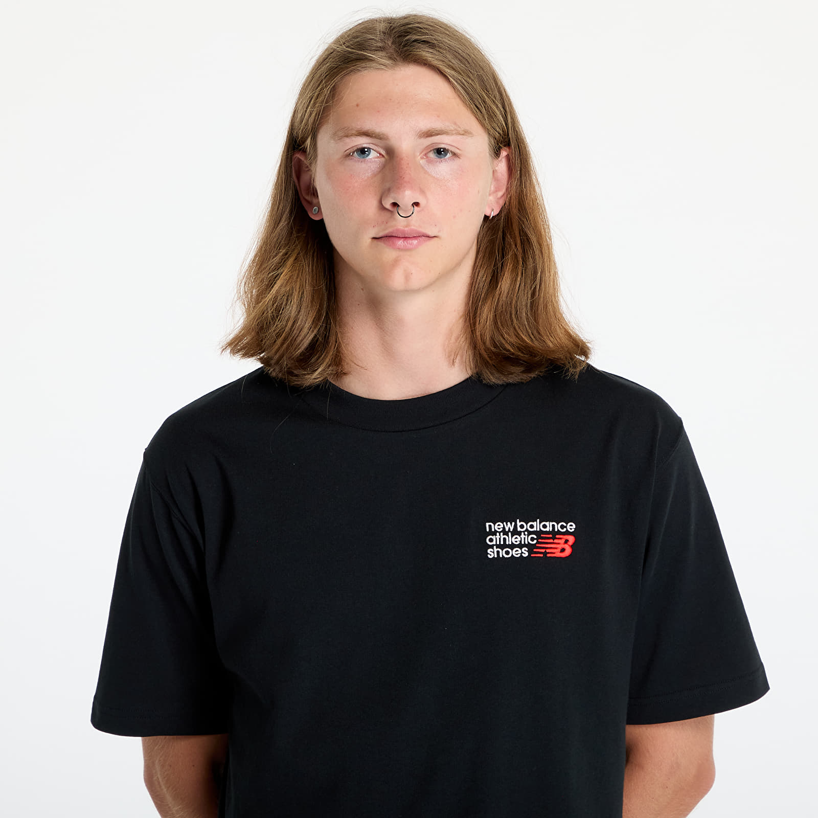 T-Shirts New Balance Athletics Premium Logo T-Shirt Black