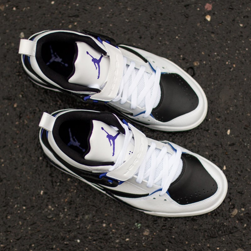 Herenschoenen Jordan Flight 45 White/Dark Concord-Black