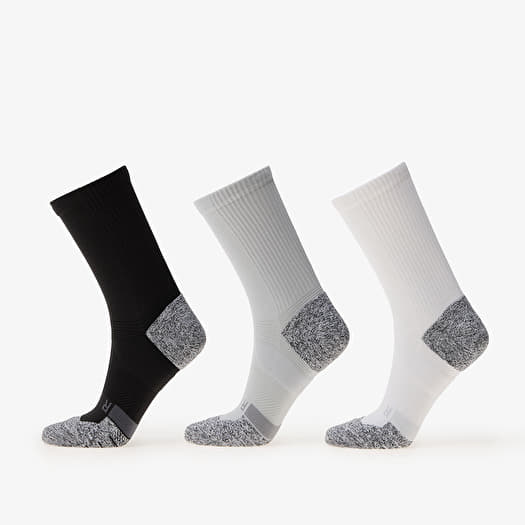 Ponožky Under Armour AD Pro Mid Socks 3-Pack Black