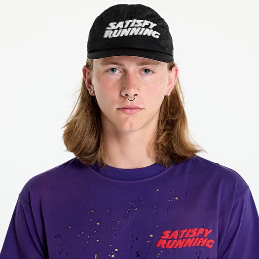 Caps Satisfy FliteSilk™ Running Cap Black | Footshop