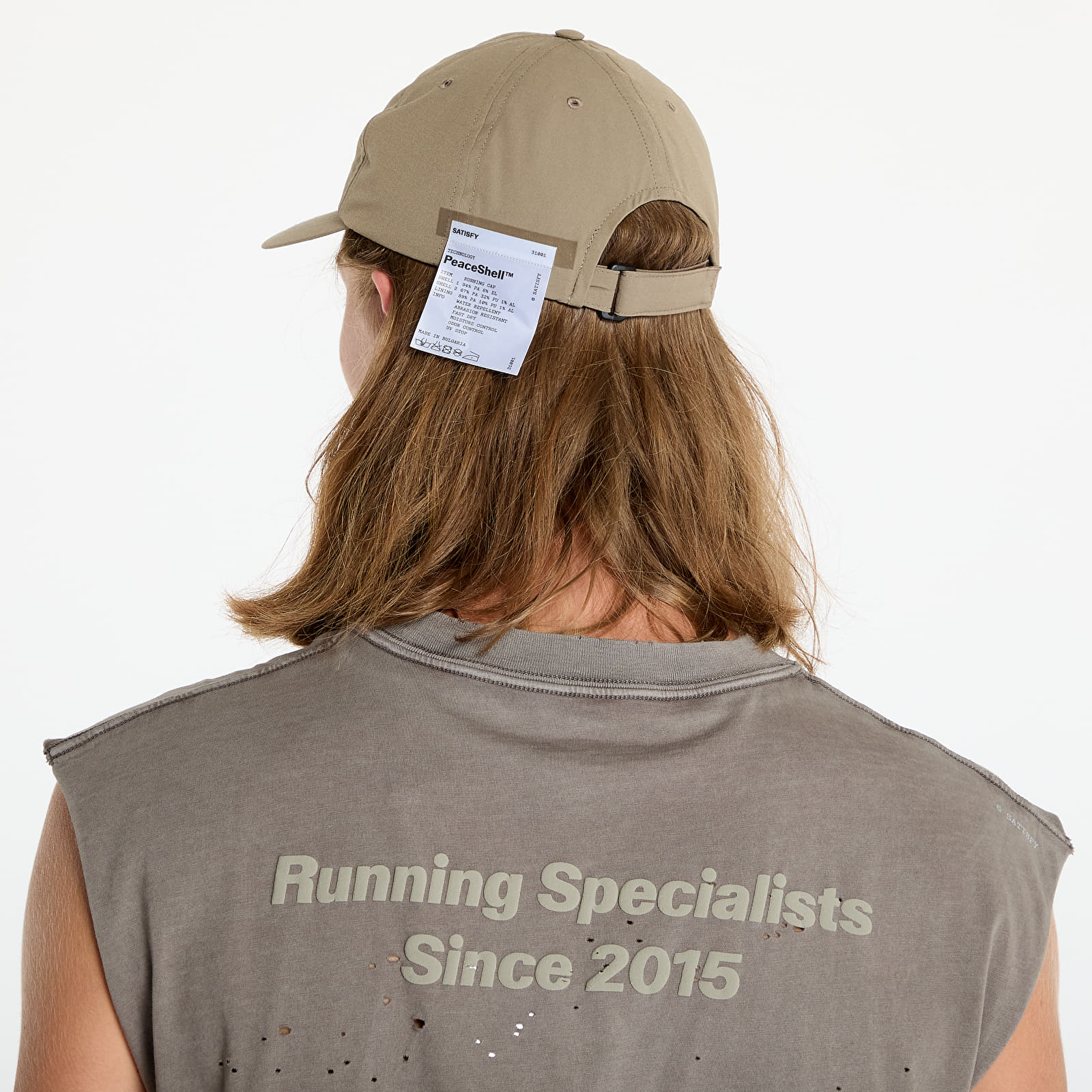 Caps Satisfy Peaceshell™ Running Cap Fallen Rock