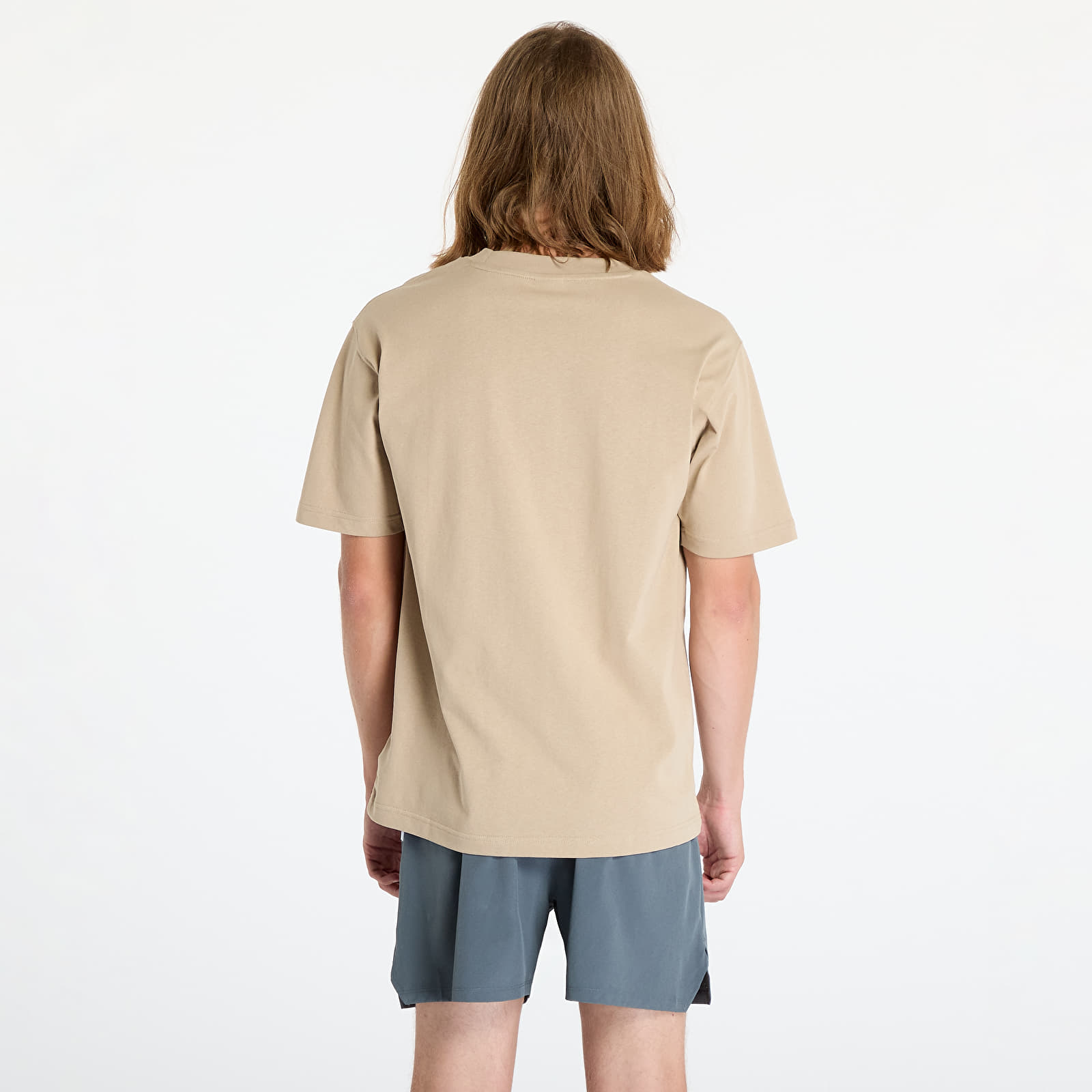 Pólók New Balance Athletics Cotton T-Shirt Stoneware