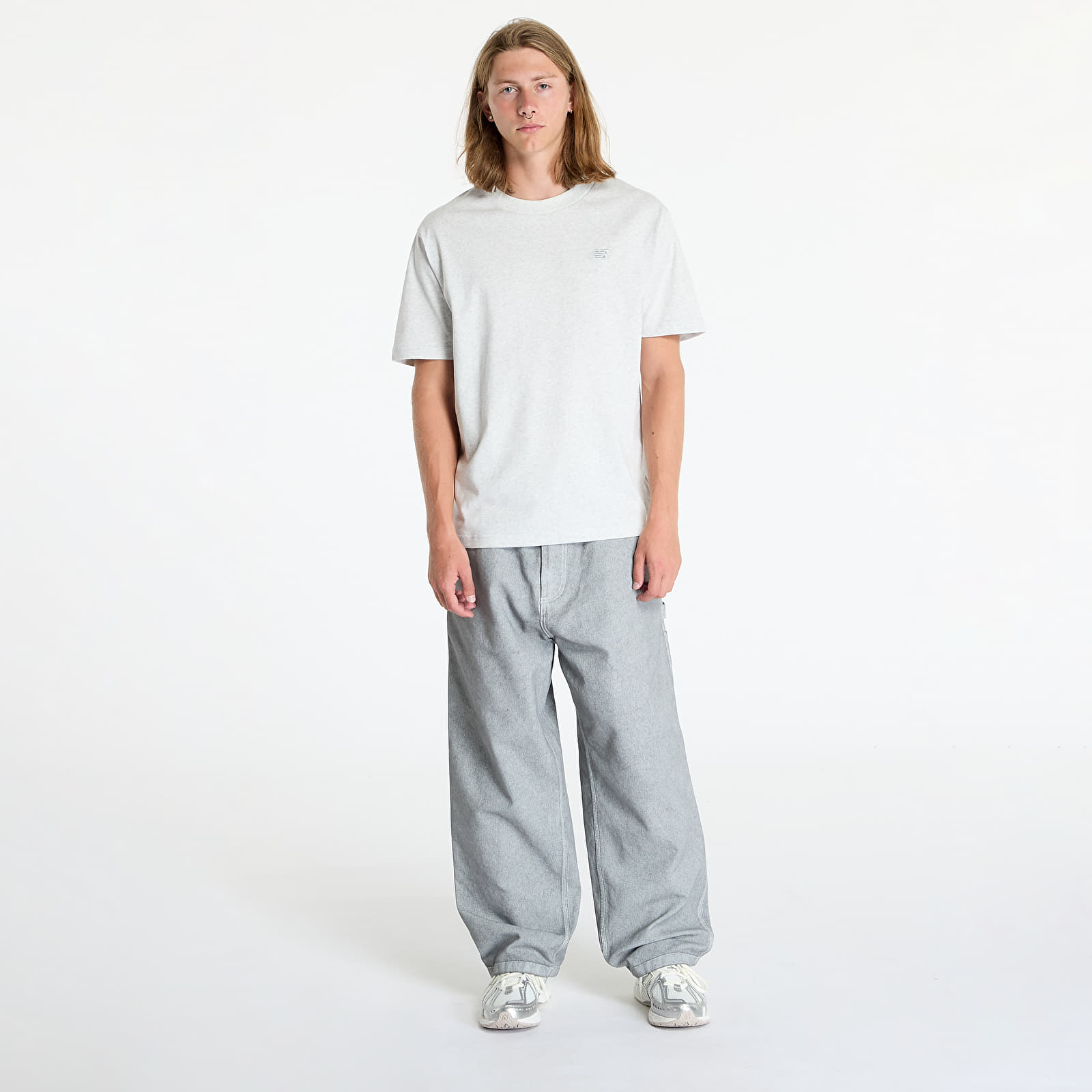 T-Shirts New Balance Athletics Cotton T-Shirt Ash Heather