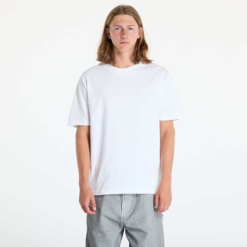 T-shirt New Balance Athletics Cotton T-Shirt White Wt