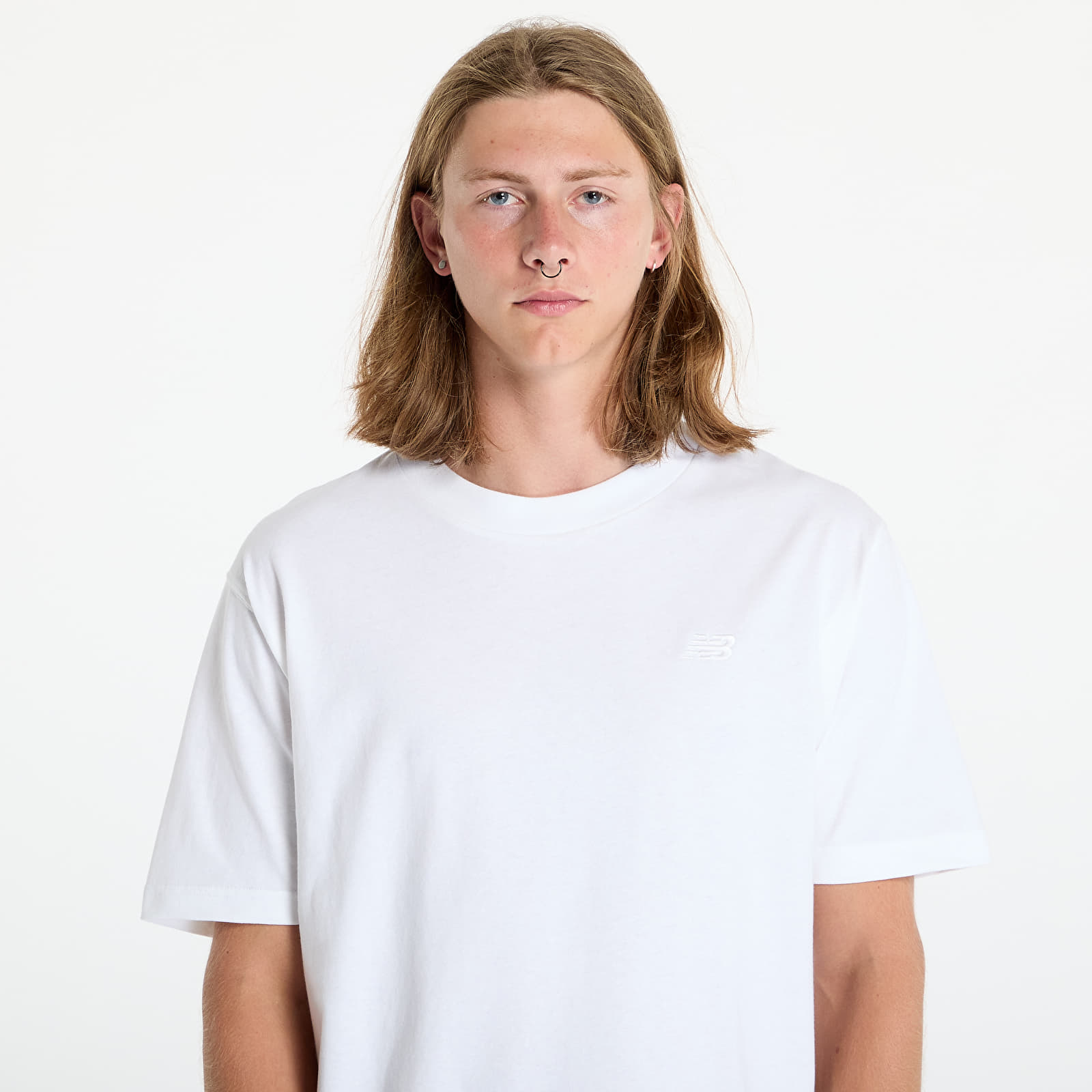Camisetas New Balance Athletics Cotton T-Shirt White