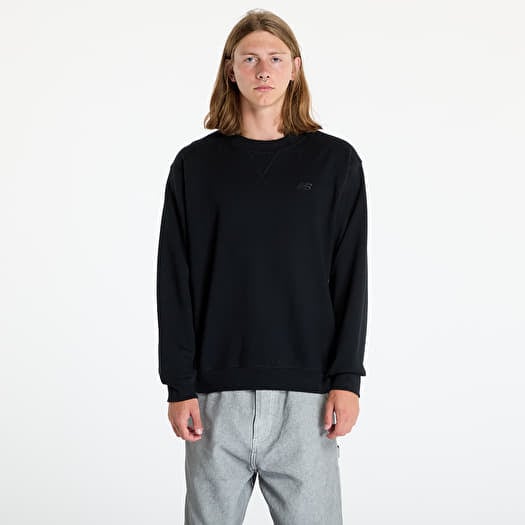 New Balance Athletics French Terry Crew Black