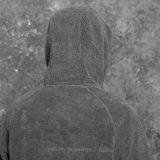 Hoodies and sweatshirts Nike SB Everett Full Zip Sherpa Hoodie Anthracite Mineral Gold Anthracite Footshop