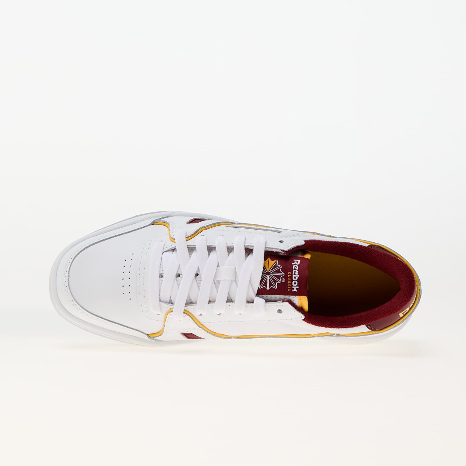 Férfi cipők Reebok Lt Court White/ Rich Maroon/ Fiercegold