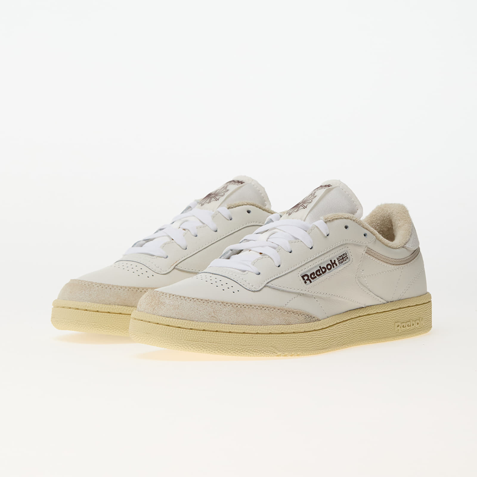 Miesten kengät Reebok Club C 85 Chalk/ Weathered White/ Vintage Chalk