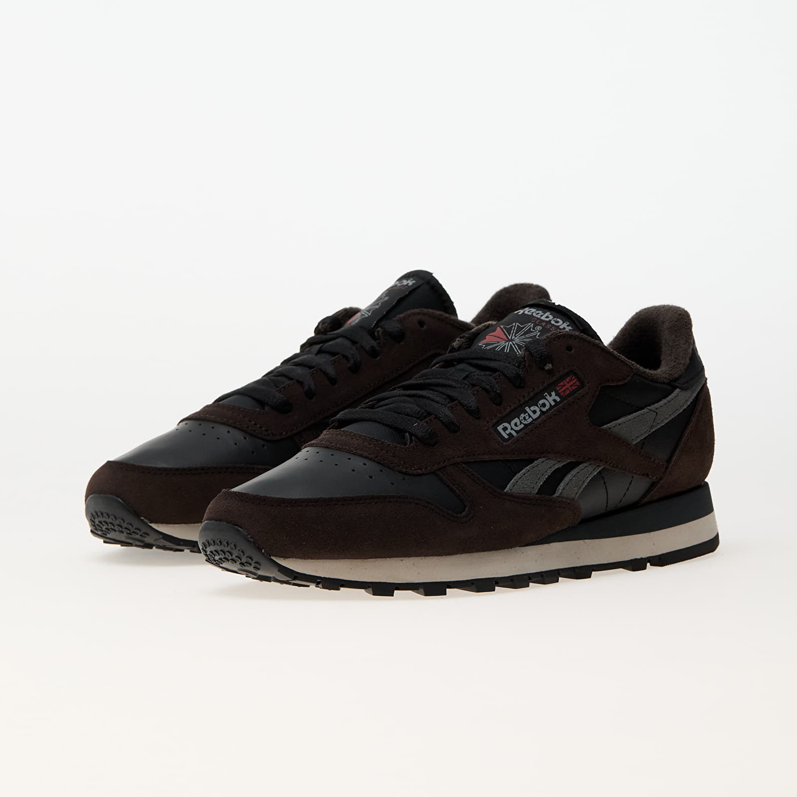 Buty męskie Reebok Classic Leather Black/ Dark Matter/ Grey 5