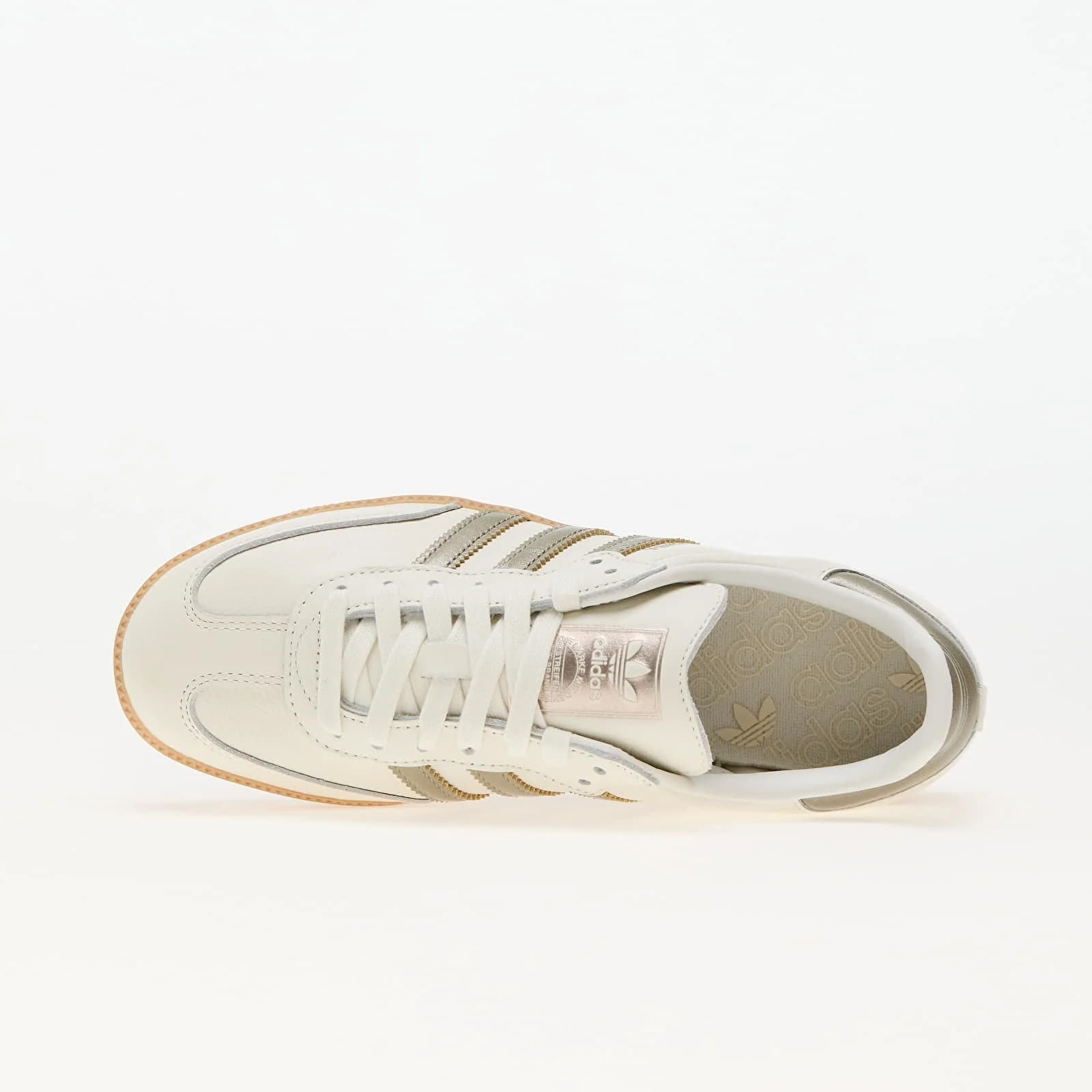 Women's shoes adidas Samba Og W Off White/ Cyber Metallic/ Wogome