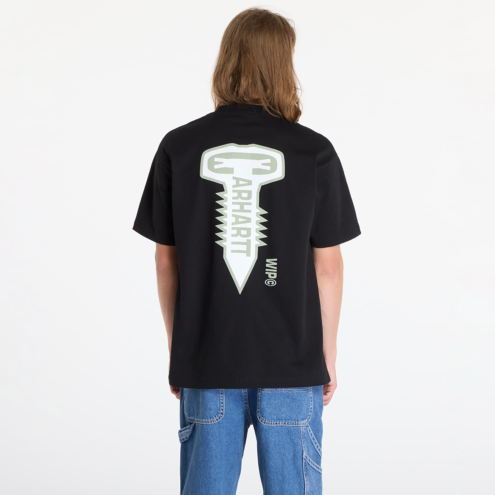 T-shirts Carhartt WIP S/S Cross Screw T-Shirt UNISEX Black