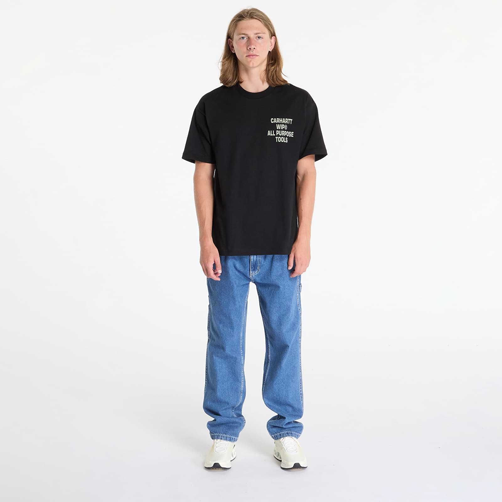 T-shirts Carhartt WIP S/S Cross Screw T-Shirt UNISEX Black