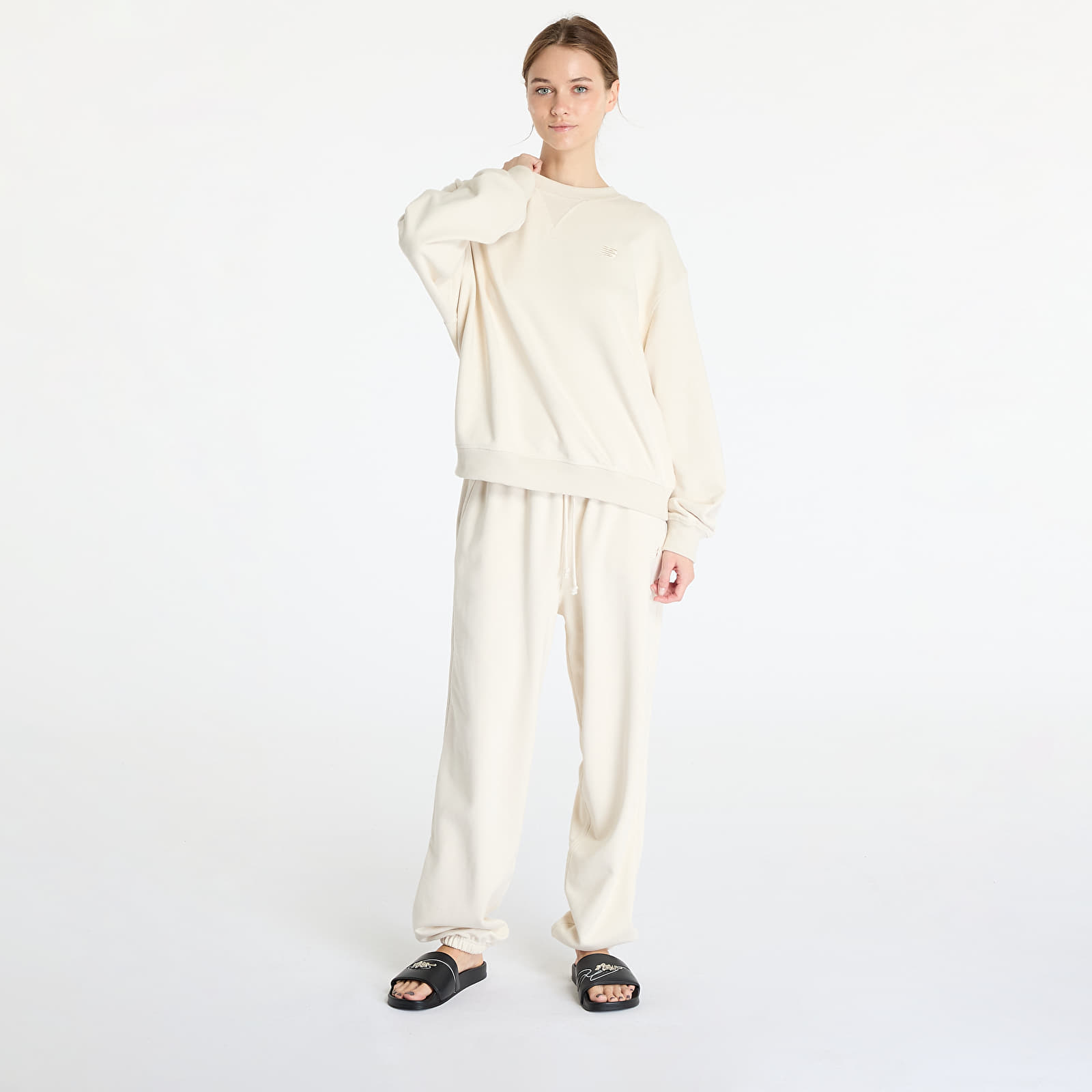Hoodies and sweatshirts  New Balance Athletics French Terry Crew Sweatshirt Linen