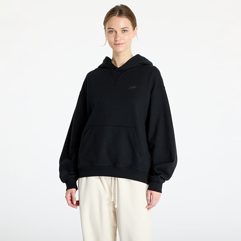 Sweatshirt New Balance Athletics French Terry Hoodie Black Bk