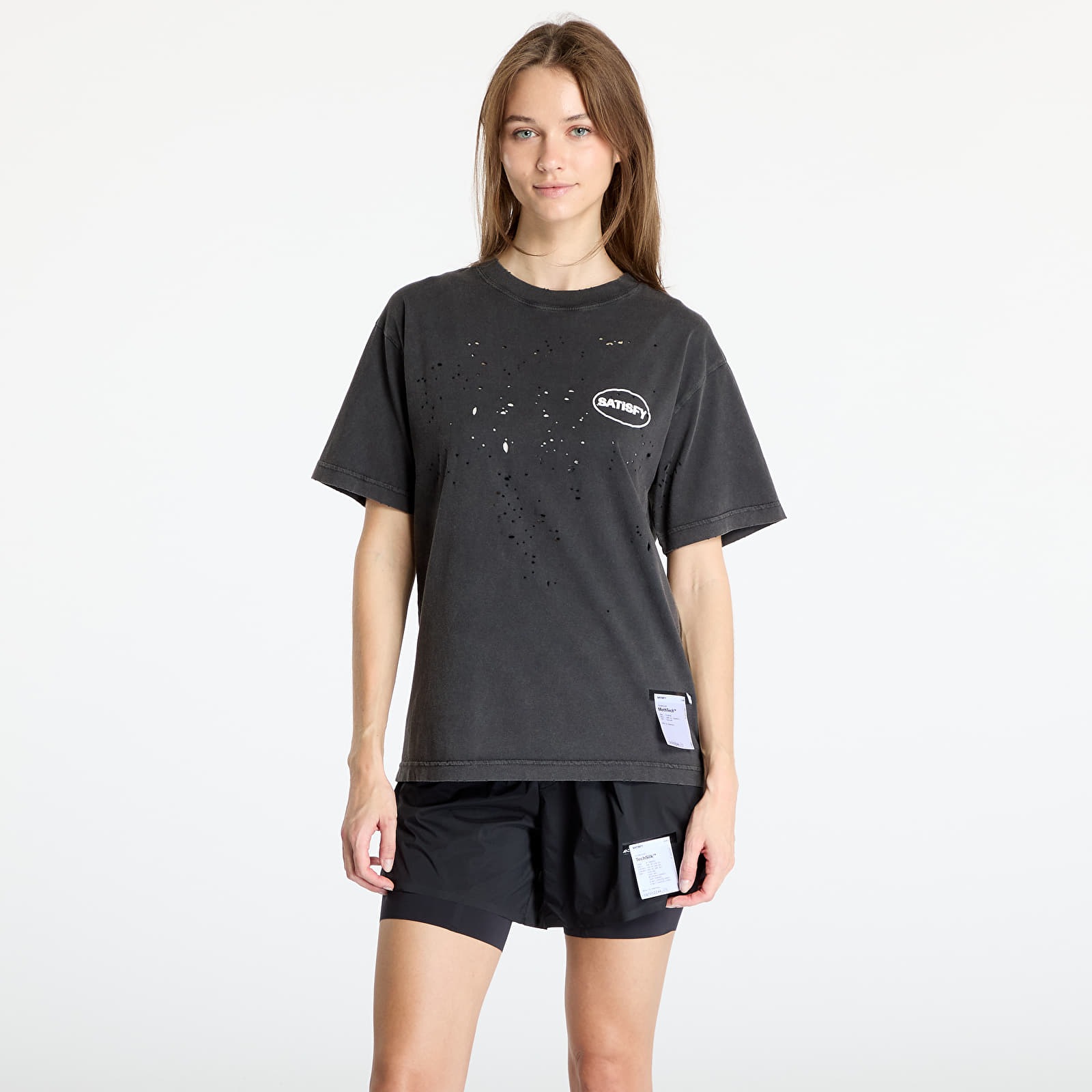 T-shirts Satisfy MothTech T-Shirt UNISEX Aged Black