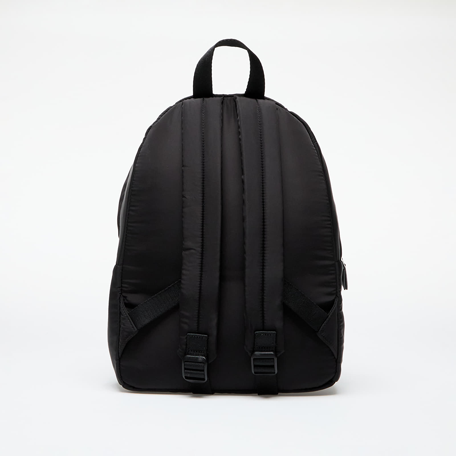 Férfi hátizsákok Palm Angels Kids Curved Logo Big Backpack Black/ White