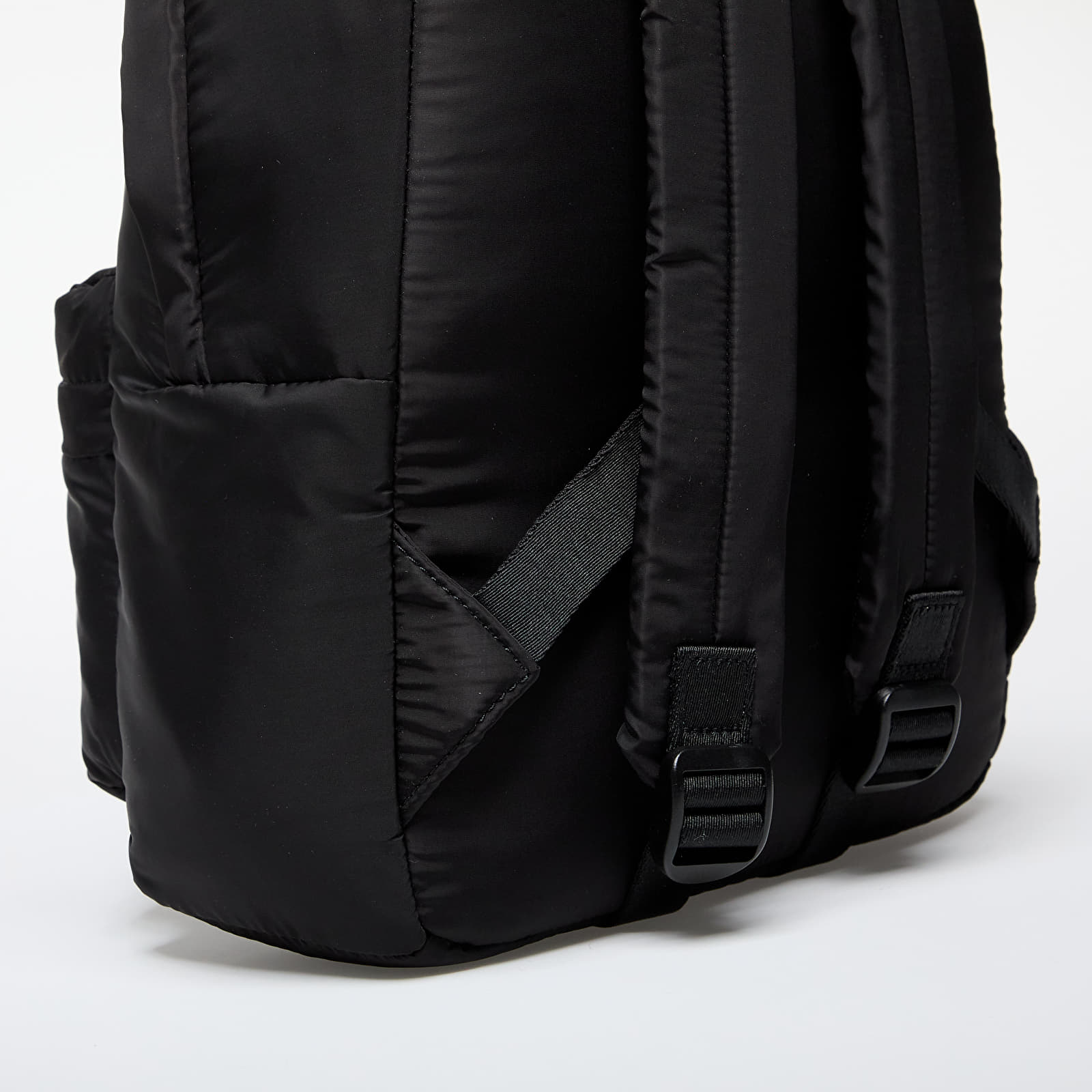 Férfi hátizsákok Palm Angels Kids Curved Logo Big Backpack Black/ White