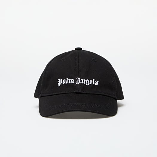 Palm Angels Kids Logo Baseball Cap Black/ White