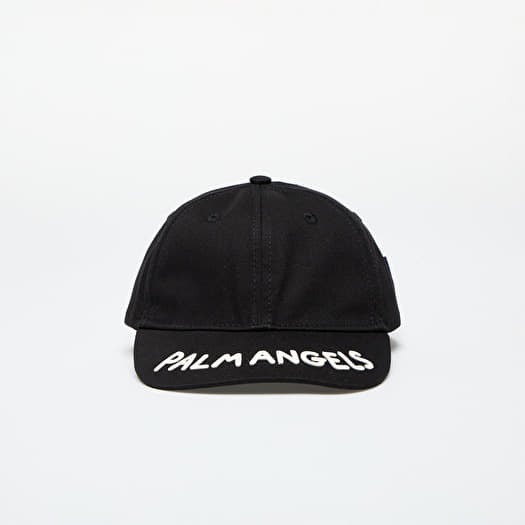 Palm Angels Kids Seasonal Logo Baseball Cap Black/ Butter